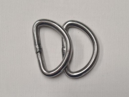 Dobbel-D ring 5x32mm